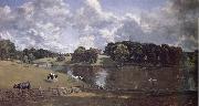 View of the grounds of Wivenhoe Park,Essex, John Constable
